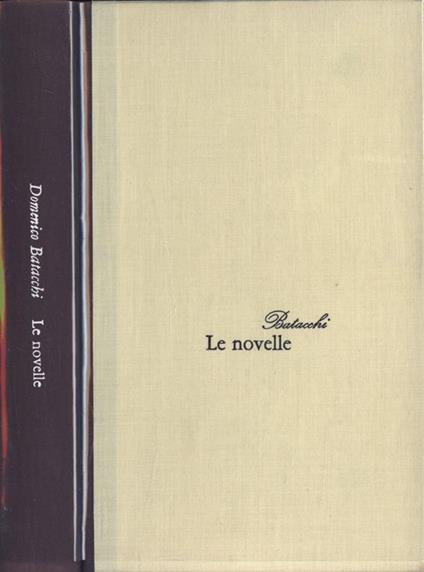 Le Novelle - Domenico Batacchi - copertina