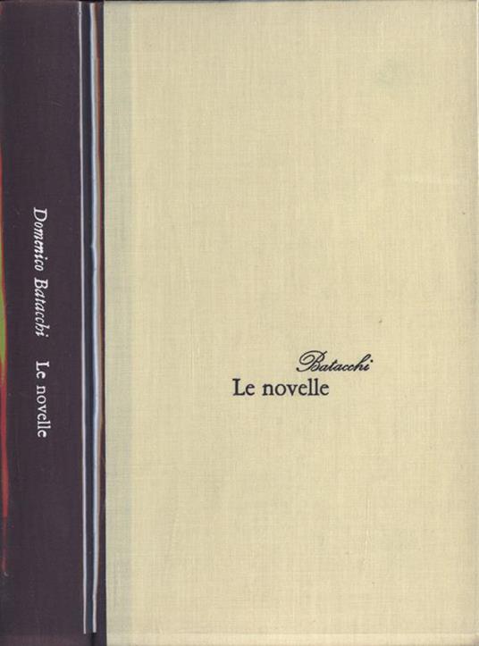 Le Novelle - Domenico Batacchi - copertina