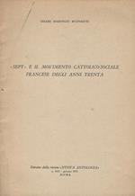 Sept e il movimento cattolico - sociale francese degli anni trenta