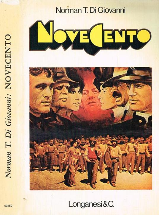 Novecento - Norman Thomas Di Giovanni - copertina