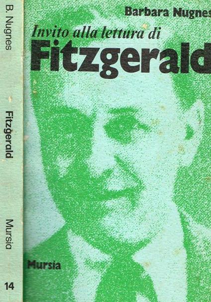 Invito Alla Lettura Di Fitzgerald - Barbara Nugnes - copertina