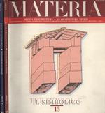 Materia Anno 1993 nn. 13. 14. Rivista d' architettura