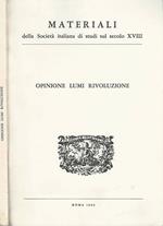 Opinioni Lumi Rivoluzione