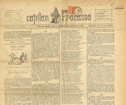 Capitan Fracassa Anno Iii N.164 - Fortunato Cristofari - copertina