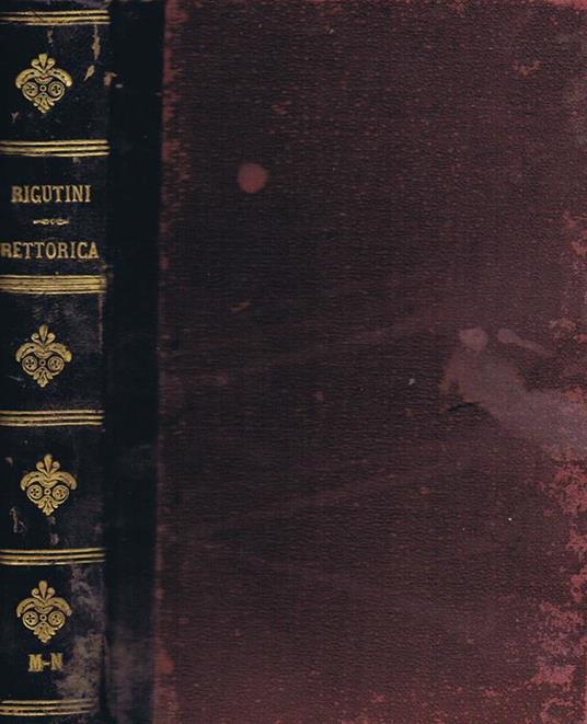 Elementi di Rettorica Compilati per Uso delle Scuole Italiane - copertina