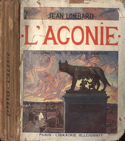 L' agonie - copertina
