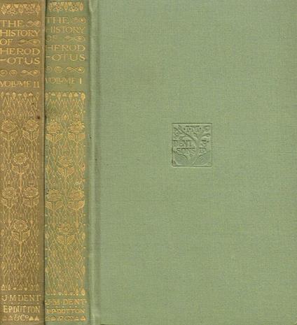 The History Of Herodotus Vol.I Ii - George Rawlinson - copertina