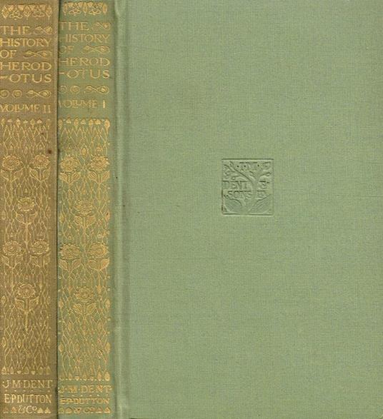 The History Of Herodotus Vol.I Ii - George Rawlinson - copertina