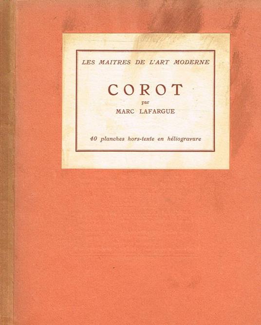 Corot - Marc Lafargue - copertina