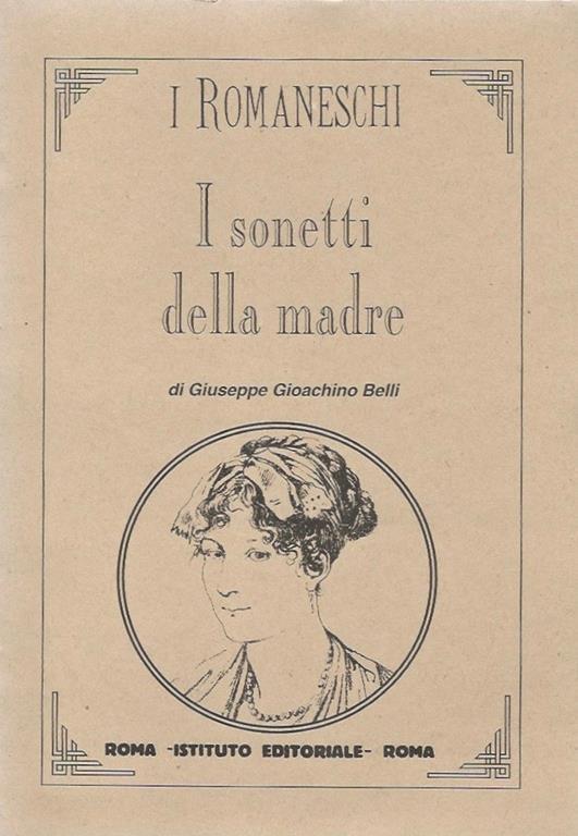 I sonetti della madre - copertina