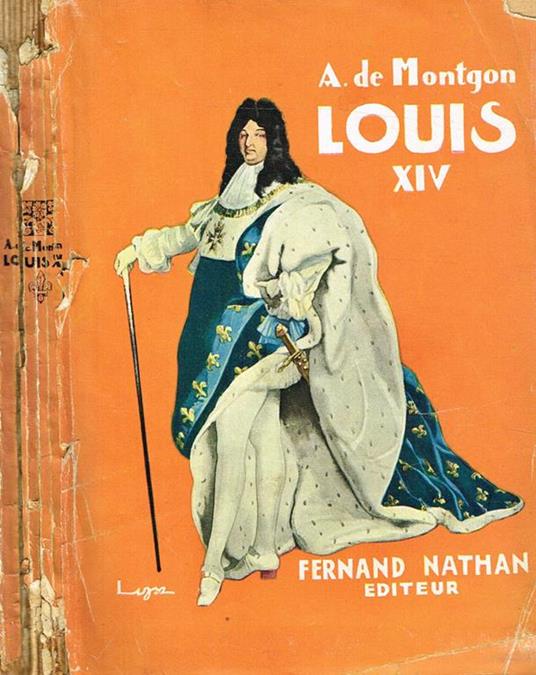 Louis Xiv - A. De Montgon - copertina