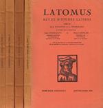 Latomus. Revue D'Etudes Latines Tome Xxix