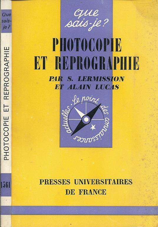Photocopie Et Reprographie - copertina