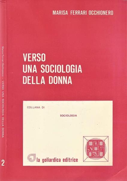 Verso una sociologia della donna - copertina