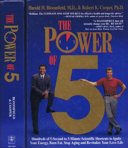 The Power of 5. Hundreds of 5-Second to 5-Minute Scientific Shortcuts to Ignite Your Energy, Burn Fat, Stop Aging and Revitalize Your Love Life - copertina