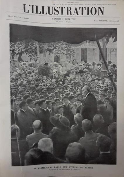 L' Illustration (numeri vari aa. 1922, 1923, 1930) - copertina