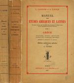 Manuel Des Etudes Grecques Et Latines Vol.I Iv. I-Grece. Ii-Pour Mieux Comprendre L'Antiquitè Classique