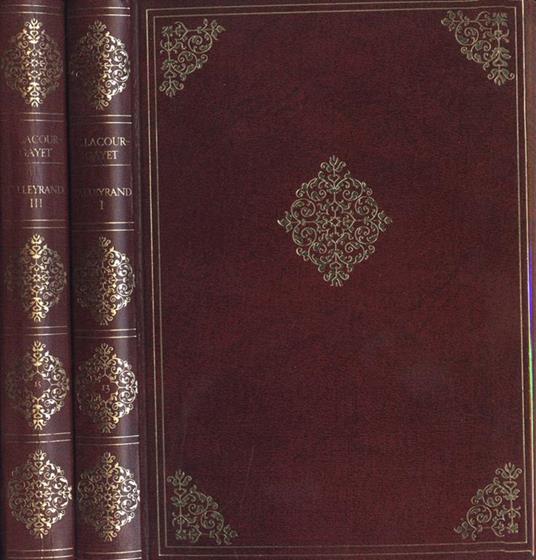 Talleyrand Vol. I. III - copertina