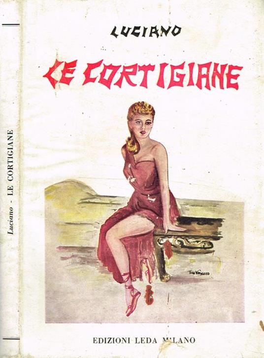 Le Cortigiane - Luciano di Samosata - copertina