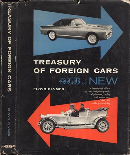Treasury of foreign cars. Old And New - Floyd Clymer - copertina