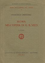 Roma Nell'Opera Di G.B.Vico