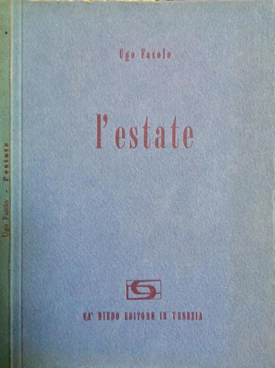 L' Estate - Ugo Fasolo - copertina