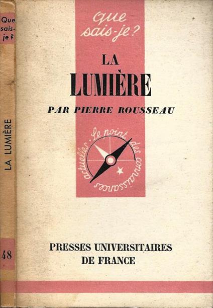 La lumière - Pierre Rousseau - copertina