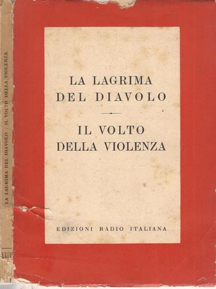 La lagrima del diavolo – Il volto della violenza - copertina