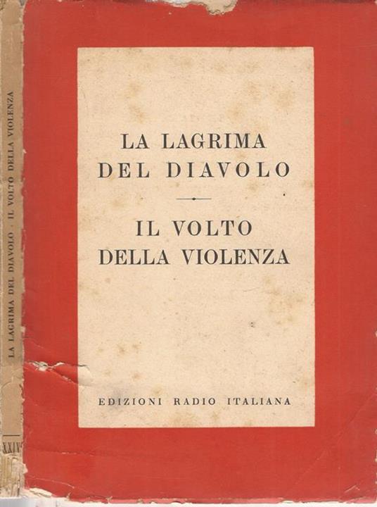 La lagrima del diavolo – Il volto della violenza - copertina