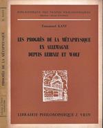 Les progrès de la métaphysique en Allemagne depuis le temps de Leibniz et de Wolf (1793)