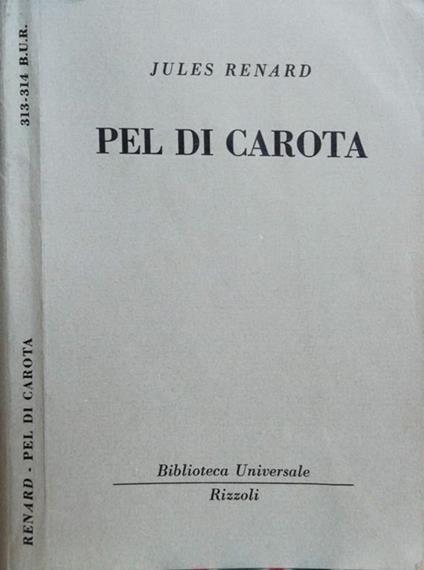 Pel Di Carota - Jules Renard - copertina