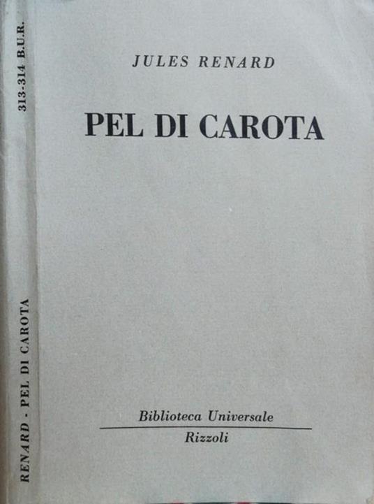 Pel Di Carota - Jules Renard - copertina