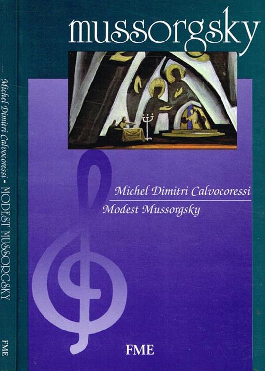 Modest Mussorgsky - Michel Dimitri Calvocoressi - copertina