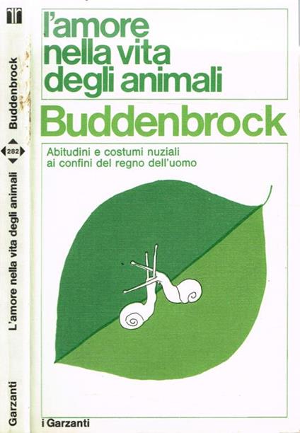 L' Amore Nella Vita Degli Animali - Wolfgang von Buddenbrock - copertina