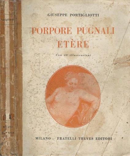 Porpore Pugnale Etere - Giuseppe Portigliotti - copertina