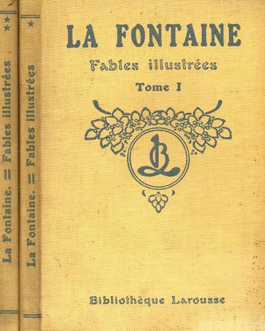 Fables Illustrees 2Voll - Jean de La Fontaine - copertina