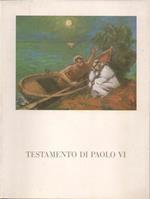 Testamento di Paolo VI