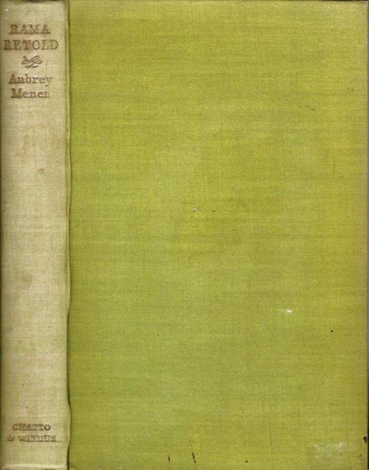 Aubrey Menen - Rama Retold - copertina