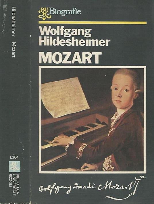 Mozart - Wolfgang Hildesheimer - copertina