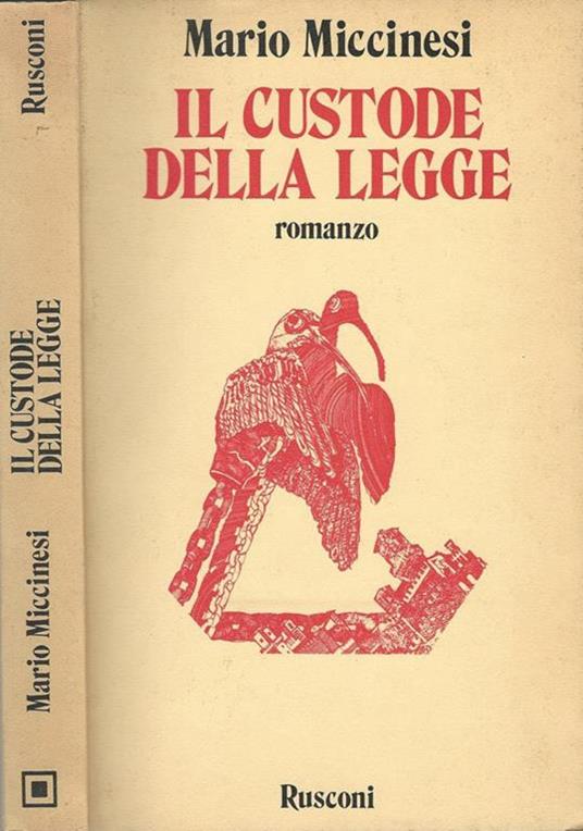 Il custode della legge - Mario Miccinesi - copertina