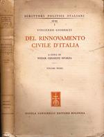 Del rinnovamento civile d'Italia. Vol. I