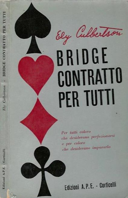 Bridge contratto per tutti - Ely Culbertson - copertina