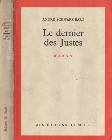 Le dernier des Justes - André Schwarz Bart - copertina