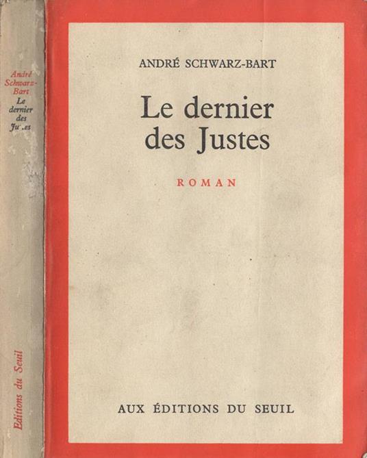 Le dernier des Justes - André Schwarz Bart - copertina