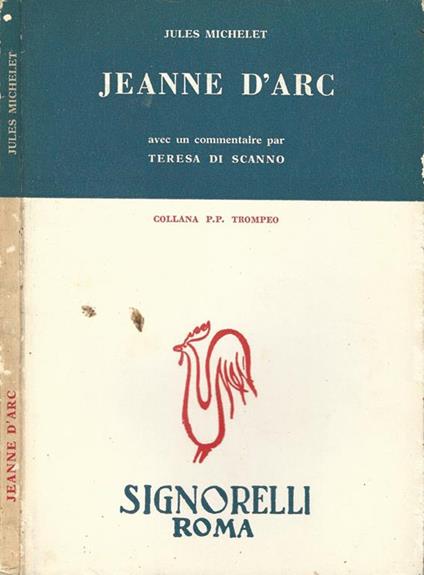 Jeanne D'Arc - Jules Michelet - copertina