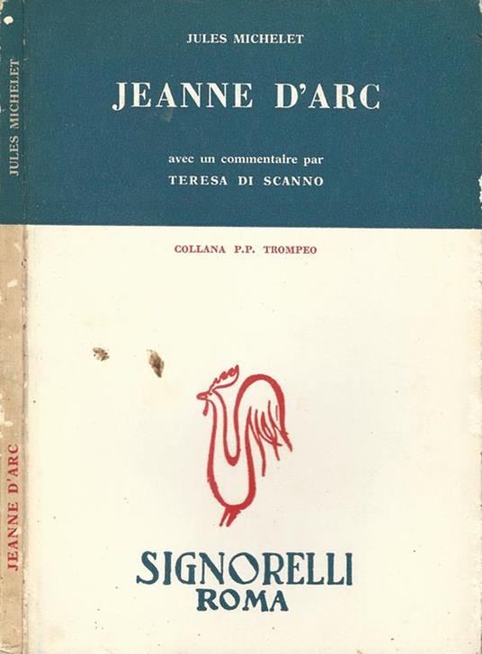 Jeanne D'Arc - Jules Michelet - copertina