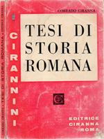 Tesi di storia romana
