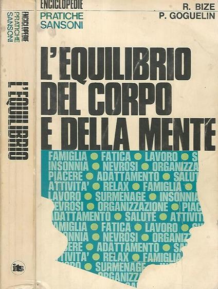 L' equilibrio del corpo e della mente - copertina