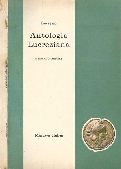 Antologia Lucreziana - Tito Lucrezio Caro - copertina