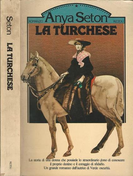 La turchese - Anya Seton - copertina